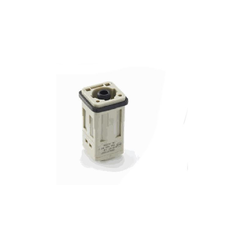 Insert HQ, Raccordement à vis axiale, mâle, 1 pin, 100A, Polycarbonate, 3A 